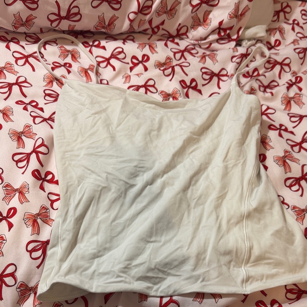 Lululemon Athletica White Tank Top